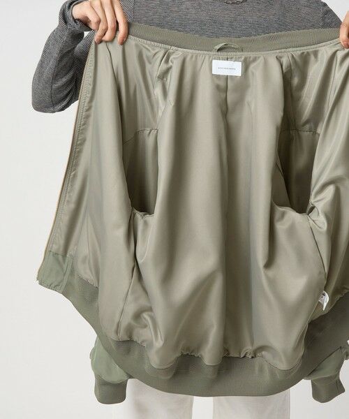 green label relaxing / グリーンレーベル リラクシング ブルゾン | ツイル コクーン MA-1 ウォッシャブル 撥水 吸湿発熱 | 詳細14