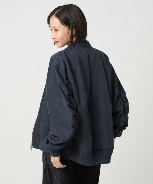 green label relaxing / グリーンレーベル リラクシング ブルゾン | ツイル コクーン MA-1 ウォッシャブル 撥水 吸湿発熱 | 詳細19