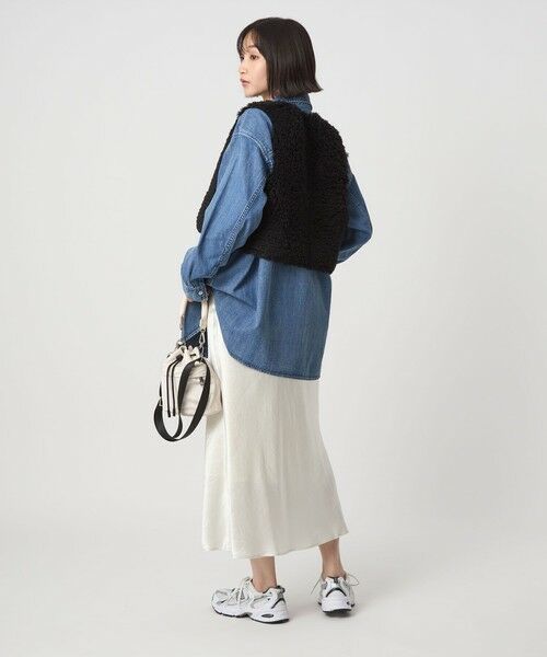 green label relaxing / グリーンレーベル リラクシング ベスト | ＜VINCENT PRADIER＞フェイクファー ベスト | 詳細3