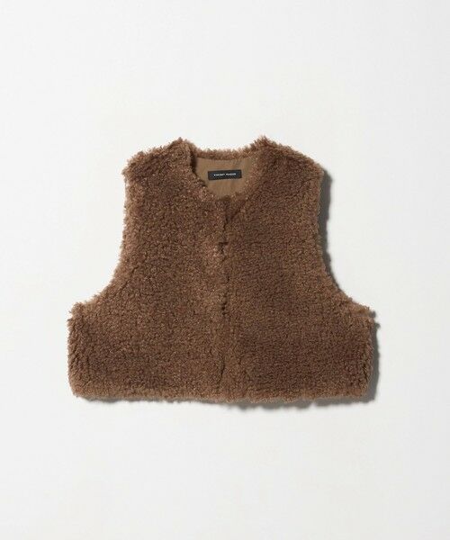 green label relaxing / グリーンレーベル リラクシング ベスト | ＜VINCENT PRADIER＞フェイクファー ベスト | 詳細16