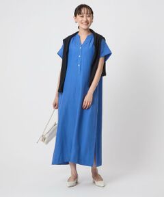 green label relaxing / グリーンレーベル リラクシング ロング・マキシ丈ワンピース | スキッパー ワンピース 2 撥水