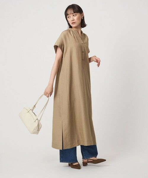 green label relaxing / グリーンレーベル リラクシング ロング・マキシ丈ワンピース | スキッパー ワンピース 2 撥水 | 詳細8