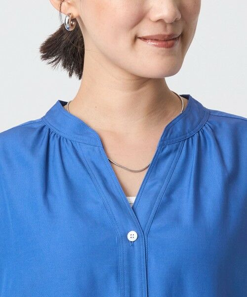 green label relaxing / グリーンレーベル リラクシング ロング・マキシ丈ワンピース | スキッパー ワンピース 2 撥水 | 詳細18