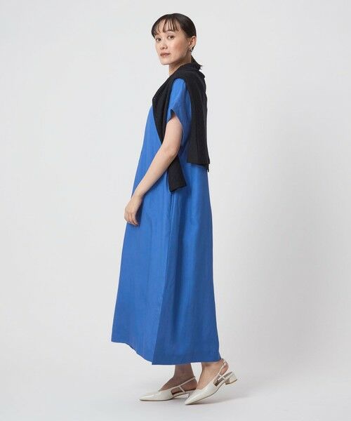 green label relaxing / グリーンレーベル リラクシング ロング・マキシ丈ワンピース | スキッパー ワンピース 2 撥水 | 詳細13