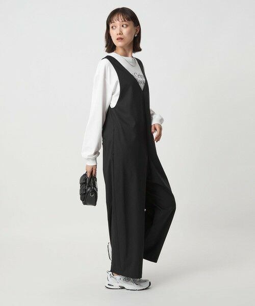 green label relaxing / グリーンレーベル リラクシング サロペット・オールインワン | オルマイ ツイル サロペット | 詳細1