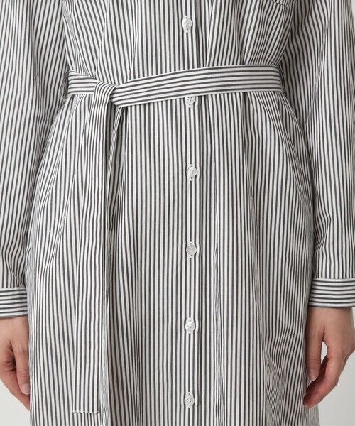 green label relaxing / グリーンレーベル リラクシング ロング・マキシ丈ワンピース | ＜To b. by agnes b.コラボ＞エンブロイダリー シャツ ワンピース | 詳細12