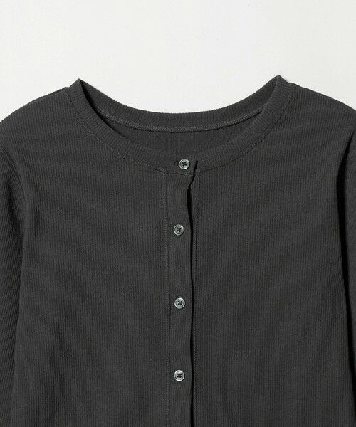 green label relaxing / グリーンレーベル リラクシング カーディガン・ボレロ | メランジ ブークレ 2WAY カーディガン | 詳細9