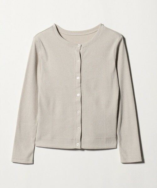 green label relaxing / グリーンレーベル リラクシング カーディガン・ボレロ | メランジ ブークレ 2WAY カーディガン | 詳細14