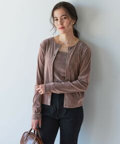 green label relaxing / グリーンレーベル リラクシング カーディガン・ボレロ | 【結論シリーズ】極みシアーフロッキーカーデ