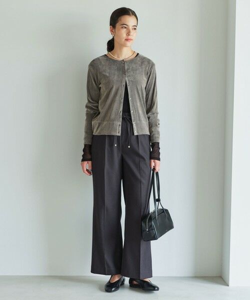 green label relaxing / グリーンレーベル リラクシング カーディガン・ボレロ | 【結論シリーズ】極みシアーフロッキーカーデ | 詳細11