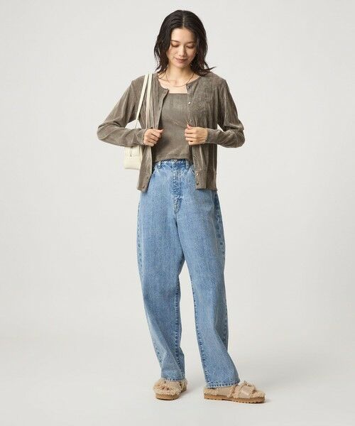 green label relaxing / グリーンレーベル リラクシング カーディガン・ボレロ | 【結論シリーズ】極みシアーフロッキーカーデ | 詳細13