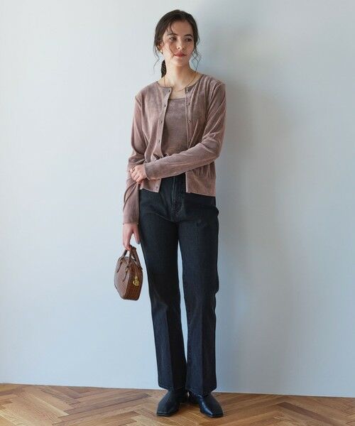 green label relaxing / グリーンレーベル リラクシング カーディガン・ボレロ | 【結論シリーズ】極みシアーフロッキーカーデ | 詳細24