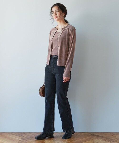 green label relaxing / グリーンレーベル リラクシング カーディガン・ボレロ | 【結論シリーズ】極みシアーフロッキーカーデ | 詳細25