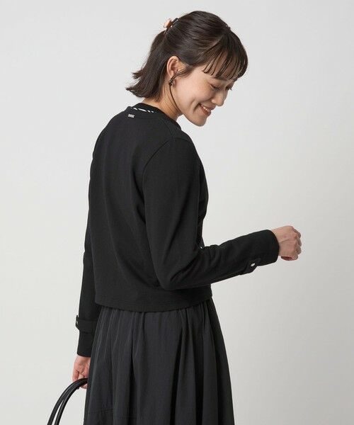 green label relaxing / グリーンレーベル リラクシング カーディガン・ボレロ | ＜To b. by agnes b.コラボ＞ドットボタン カーディガン | 詳細9