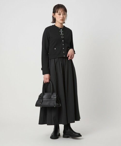 green label relaxing / グリーンレーベル リラクシング カーディガン・ボレロ | ＜To b. by agnes b.コラボ＞ドットボタン カーディガン | 詳細10