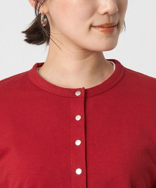 green label relaxing / グリーンレーベル リラクシング カーディガン・ボレロ | ＜To b. by agnes b.コラボ＞ドットボタン カーディガン | 詳細25