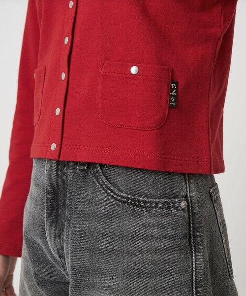 green label relaxing / グリーンレーベル リラクシング カーディガン・ボレロ | ＜To b. by agnes b.コラボ＞ドットボタン カーディガン | 詳細27