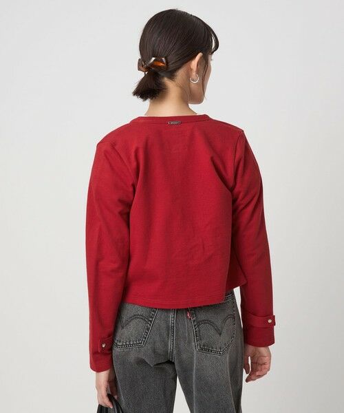 green label relaxing / グリーンレーベル リラクシング カーディガン・ボレロ | ＜To b. by agnes b.コラボ＞ドットボタン カーディガン | 詳細19