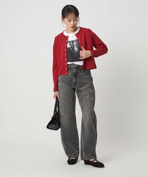 green label relaxing / グリーンレーベル リラクシング カーディガン・ボレロ | ＜To b. by agnes b.コラボ＞ドットボタン カーディガン | 詳細21