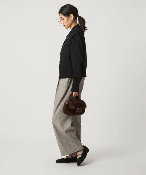 green label relaxing / グリーンレーベル リラクシング カーディガン・ボレロ | ポロニット カーディガン ウォッシャブル | 詳細3