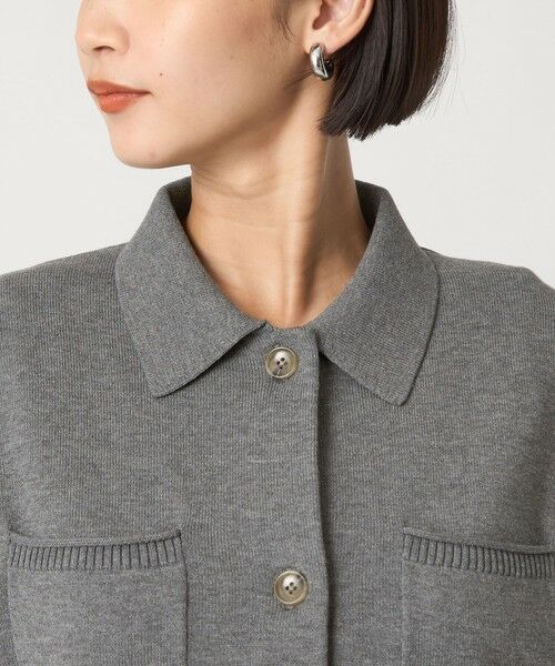 green label relaxing / グリーンレーベル リラクシング カーディガン・ボレロ | ポロニット カーディガン ウォッシャブル | 詳細14