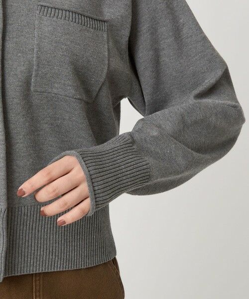 green label relaxing / グリーンレーベル リラクシング カーディガン・ボレロ | ポロニット カーディガン ウォッシャブル | 詳細15