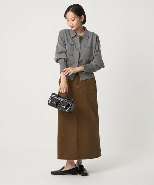 green label relaxing / グリーンレーベル リラクシング カーディガン・ボレロ | ポロニット カーディガン ウォッシャブル | 詳細9