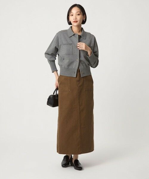 green label relaxing / グリーンレーベル リラクシング カーディガン・ボレロ | ポロニット カーディガン ウォッシャブル | 詳細10