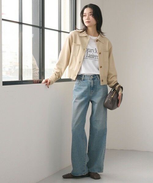 green label relaxing / グリーンレーベル リラクシング カーディガン・ボレロ | ポロニット カーディガン ウォッシャブル | 詳細21