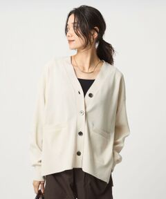 green label relaxing / グリーンレーベル リラクシング カーディガン・ボレロ | パフニット カーディガン ウォッシャブル