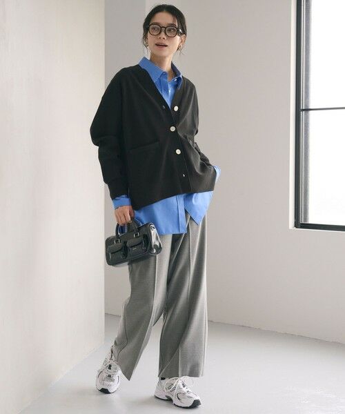 green label relaxing / グリーンレーベル リラクシング カーディガン・ボレロ | パフニット カーディガン ウォッシャブル | 詳細9