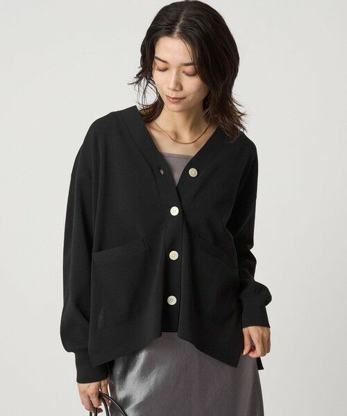 green label relaxing / グリーンレーベル リラクシング カーディガン・ボレロ | パフニット カーディガン ウォッシャブル | 詳細11