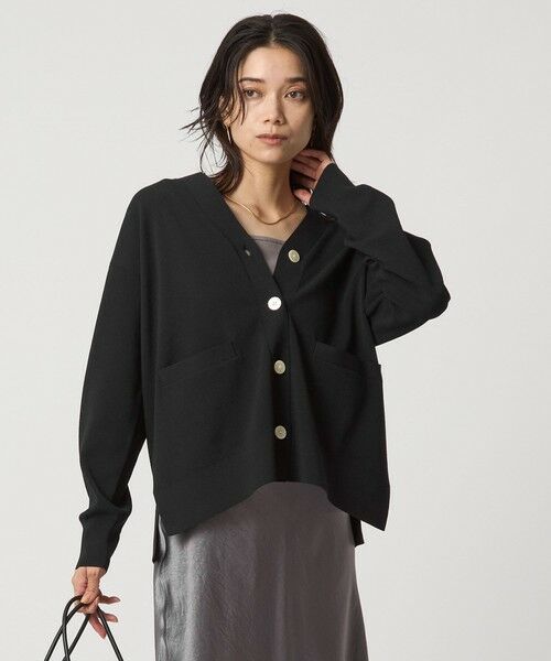 green label relaxing / グリーンレーベル リラクシング カーディガン・ボレロ | パフニット カーディガン ウォッシャブル | 詳細12