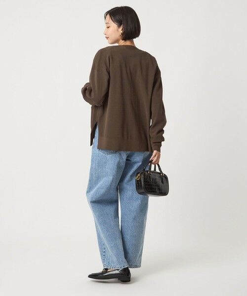 green label relaxing / グリーンレーベル リラクシング カーディガン・ボレロ | パフニット カーディガン ウォッシャブル | 詳細18