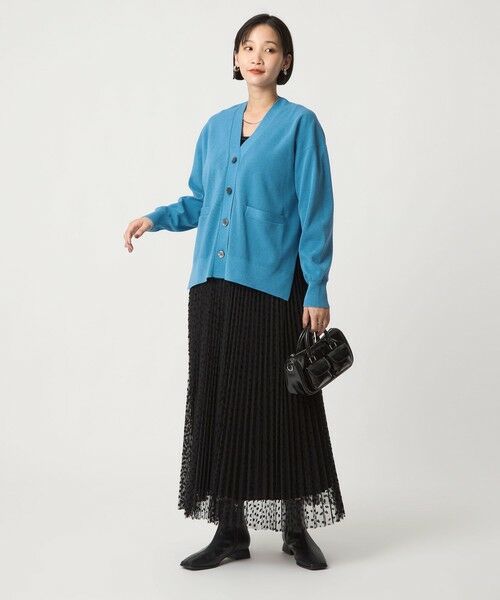green label relaxing / グリーンレーベル リラクシング カーディガン・ボレロ | パフニット カーディガン ウォッシャブル | 詳細22