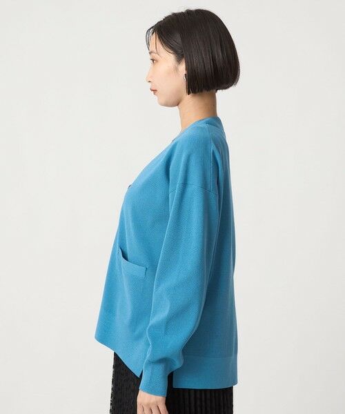 green label relaxing / グリーンレーベル リラクシング カーディガン・ボレロ | パフニット カーディガン ウォッシャブル | 詳細25