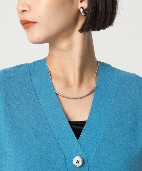 green label relaxing / グリーンレーベル リラクシング カーディガン・ボレロ | パフニット カーディガン ウォッシャブル | 詳細27