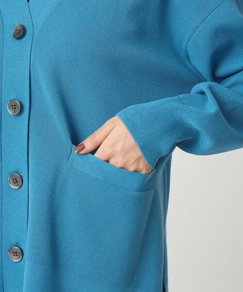 green label relaxing / グリーンレーベル リラクシング カーディガン・ボレロ | パフニット カーディガン ウォッシャブル | 詳細28