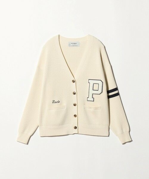 green label relaxing / グリーンレーベル リラクシング カーディガン・ボレロ | 【別注】＜RYE TENDER＞レタード カーディガン | 詳細8