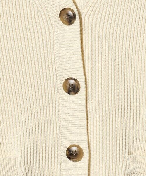 green label relaxing / グリーンレーベル リラクシング カーディガン・ボレロ | 【別注】＜RYE TENDER＞レタード カーディガン | 詳細14