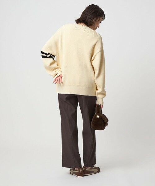 green label relaxing / グリーンレーベル リラクシング カーディガン・ボレロ | 【別注】＜RYE TENDER＞レタード カーディガン | 詳細4