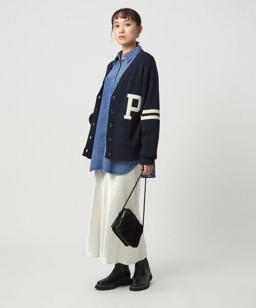 green label relaxing / グリーンレーベル リラクシング カーディガン・ボレロ | 【別注】＜RYE TENDER＞レタード カーディガン | 詳細17