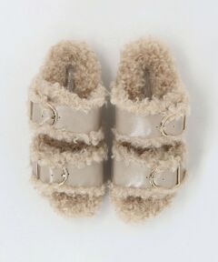 kaoCOACH ベージュ クロスストラップ サンダル　⭐️美品⭐️ NUOVO ヌオーヴォ SQ CROSS SND 4.5 スクエア クロス サンダル