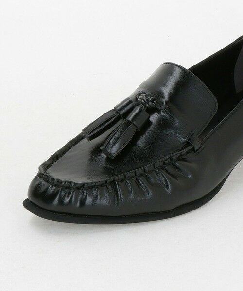 green label relaxing / グリーンレーベル リラクシング フラットシューズ | リンクル タッセル ローファー | 詳細2