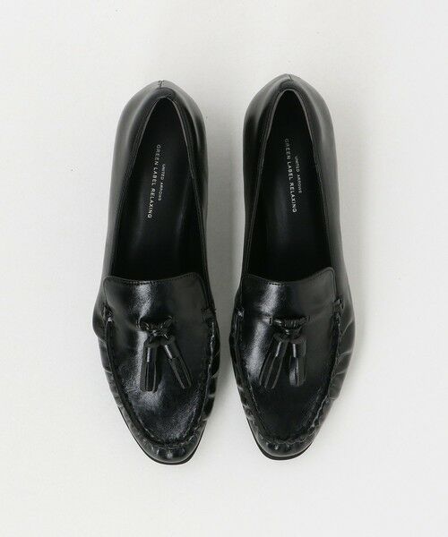 green label relaxing/グリーンレーベル リラクシング リンクル タッセル ローファー BLACK 24.5cm green label relaxing/グリーンレーベル リラクシング リンクル タッセル ローファー BLACK 24.5cm