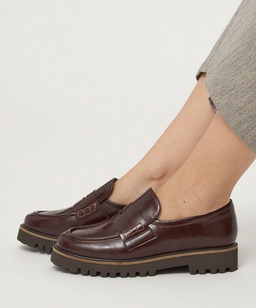 green label relaxing / グリーンレーベル リラクシング フラットシューズ | チャンキー ローファー / シューズ 撥水 | 詳細18