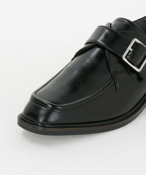green label relaxing / グリーンレーベル リラクシング フラットシューズ | スクエア モンク ストラップ シューズ / モンクシューズ 撥水 | 詳細4