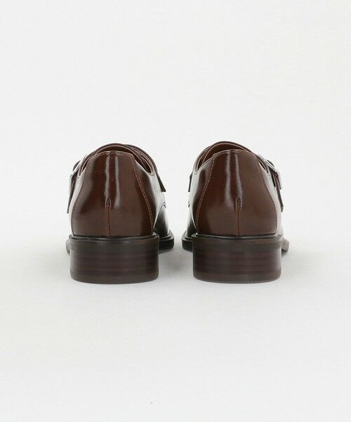 green label relaxing / グリーンレーベル リラクシング フラットシューズ | スクエア モンク ストラップ シューズ / モンクシューズ 撥水 | 詳細16