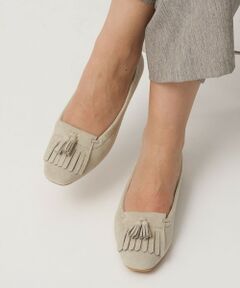 green label relaxing / グリーンレーベル リラクシング フラットシューズ | 【WEB限定】キルトタッセル フラットシューズ 撥水