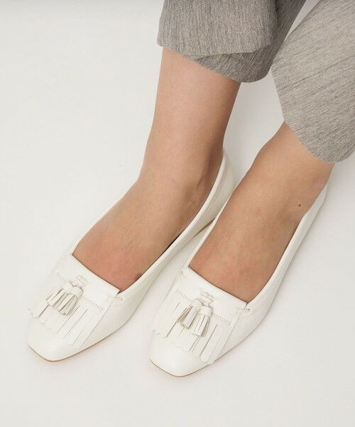green label relaxing / グリーンレーベル リラクシング フラットシューズ | 【WEB限定】キルトタッセル フラットシューズ 撥水 | 詳細2